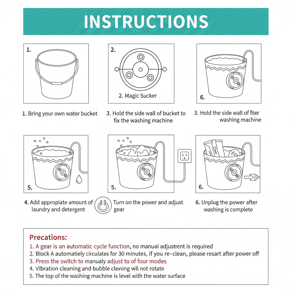 Compact USB Ultrasonic Fabric Cleaner for Travel and Everyday Use