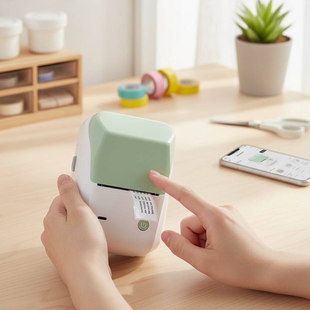 LabelMaster Wireless Thermal Printer for Instant Labeling