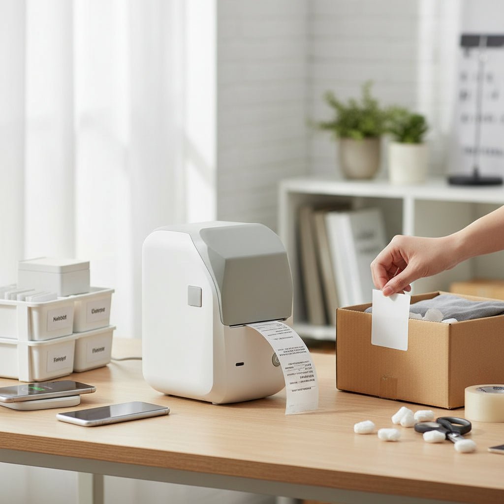 LabelMaster Wireless Thermal Printer for Instant Labeling