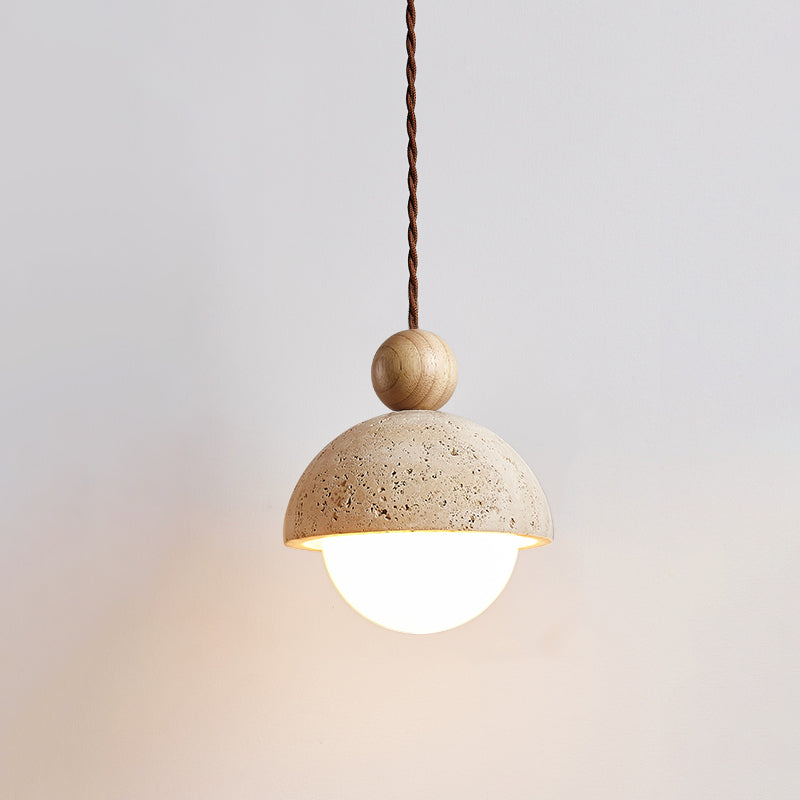 Modern Black Glass Pendant Light for Kitchen Decor