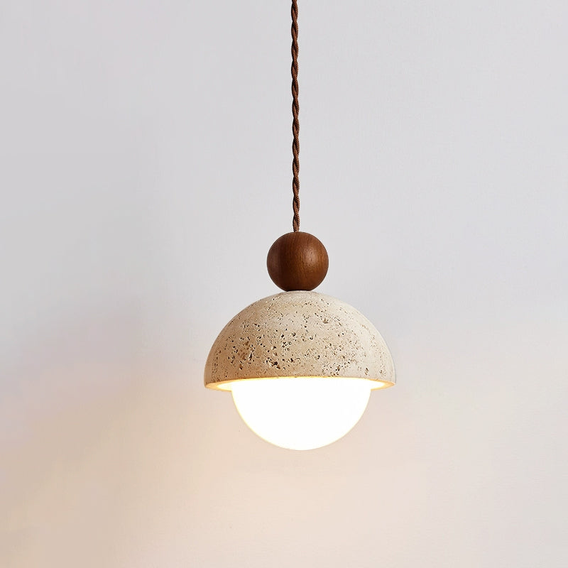 Modern Black Glass Pendant Light for Kitchen Decor