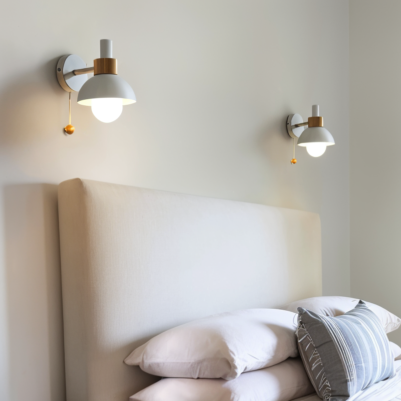 Cozy Wall Lights for Bedrooms and Living Rooms - Soft Illumination Sconce