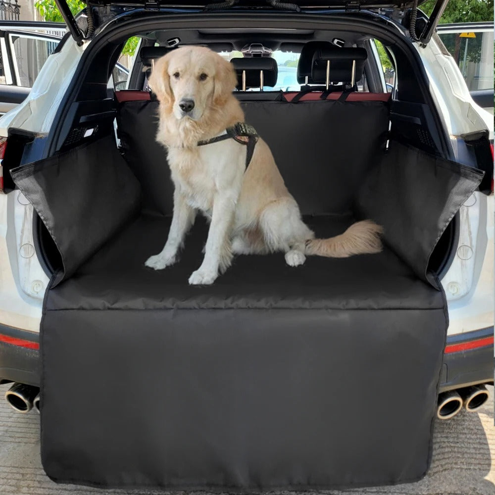 Waterproof Car Seat Cover with Non-Slip Grip for Pet Comfort