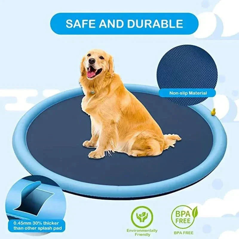 SplashZone Interactive Water Play Mat for Dogs