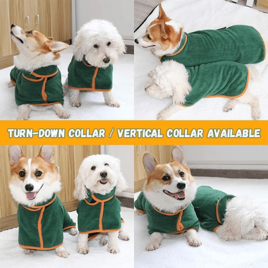 Quick-Dry Dog Coat for Ultimate Comfort After Walks