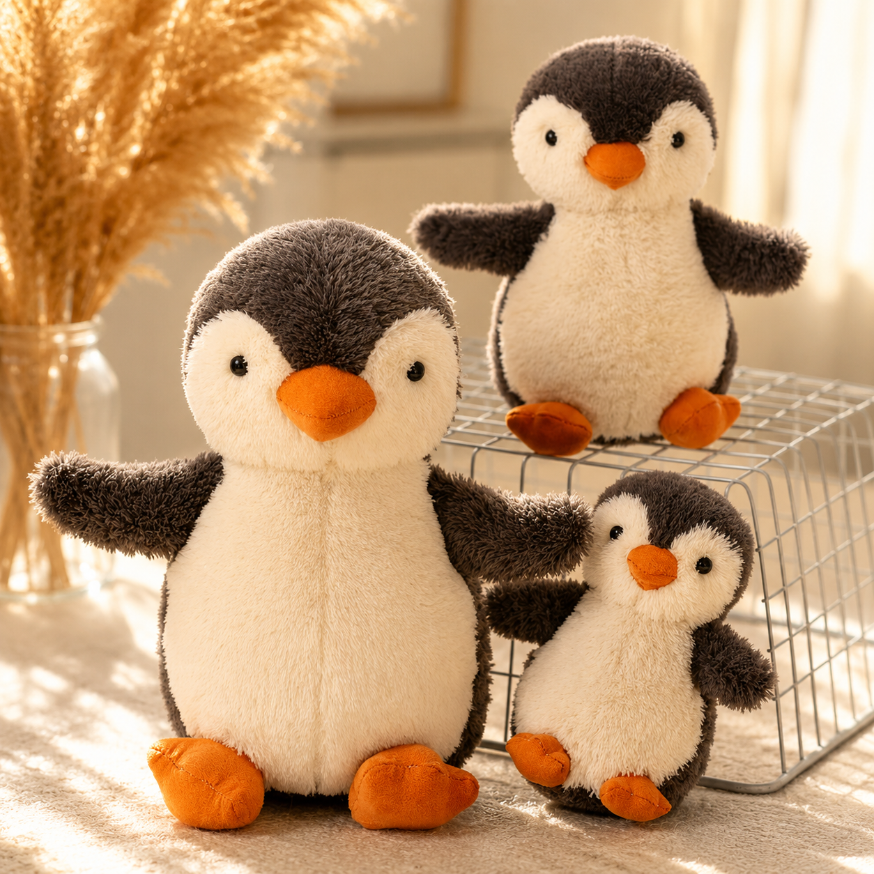 Cozy Cuddly Penguin Plushie for Snuggly Sleep and Play