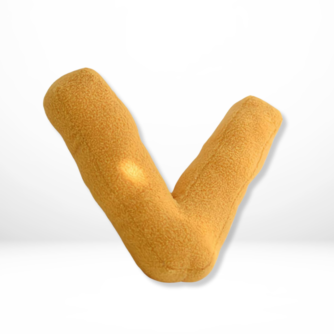 Personalized Velvet Letter Cushion for Chic Home Styling