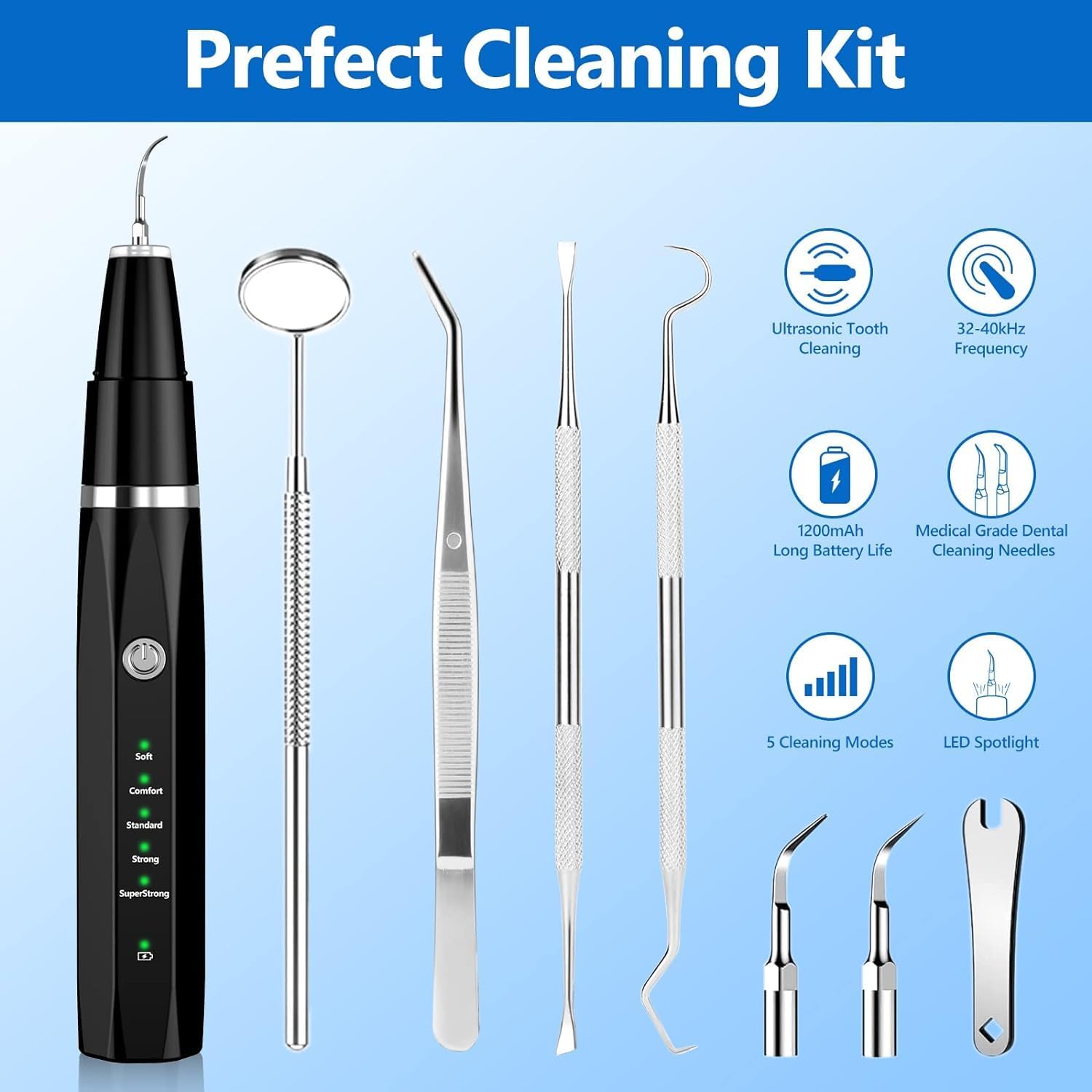 Ultrasonic Dog Tooth Cleaner for Gentle Dental Care and Healthy Smiles
