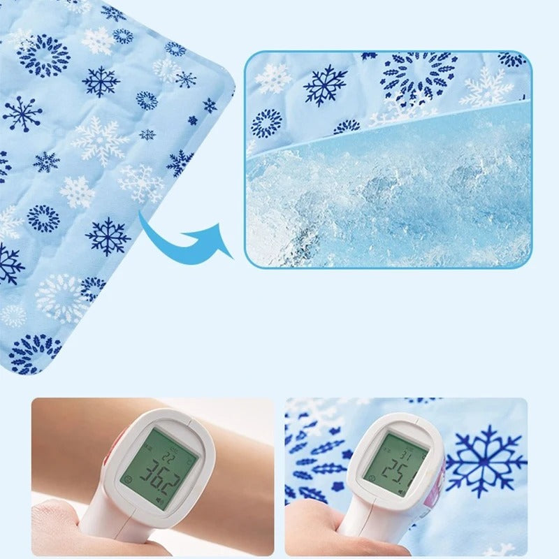 Self-Cooling Gel Dog Mat for Summer Relief – Portable Pet Comfort Solution