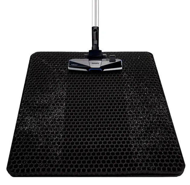 Cat Litter Mat with Dual-Layer Construction, Water-Resistant, Machine Washable
