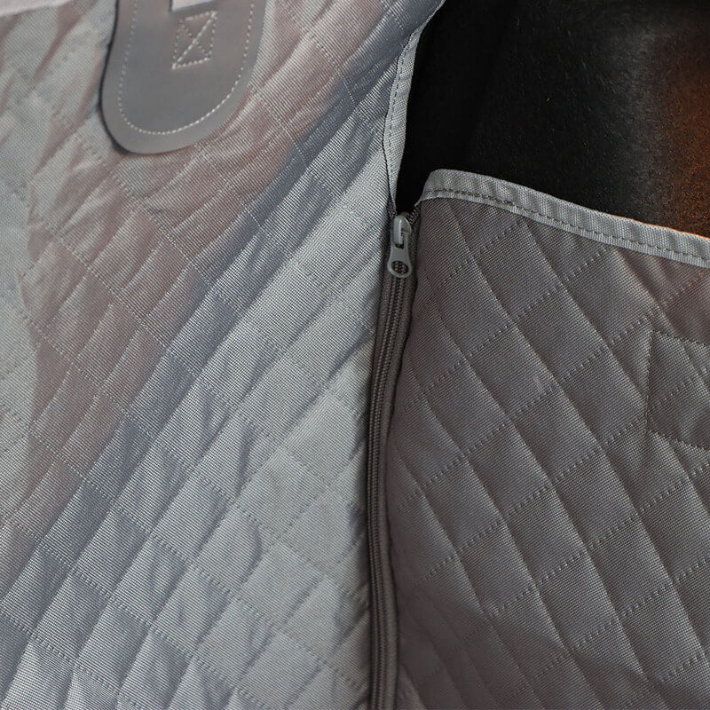 Waterproof Dog Seat Cover for Rear Car with Easy Clean Design
