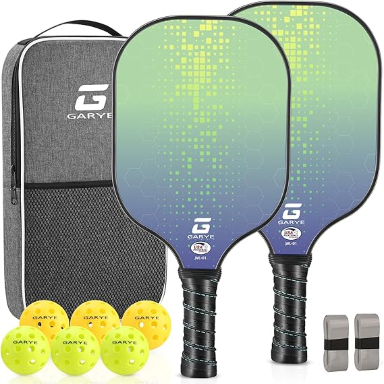 Premium Pickleball Paddle Set with Enhanced Grip and Performance