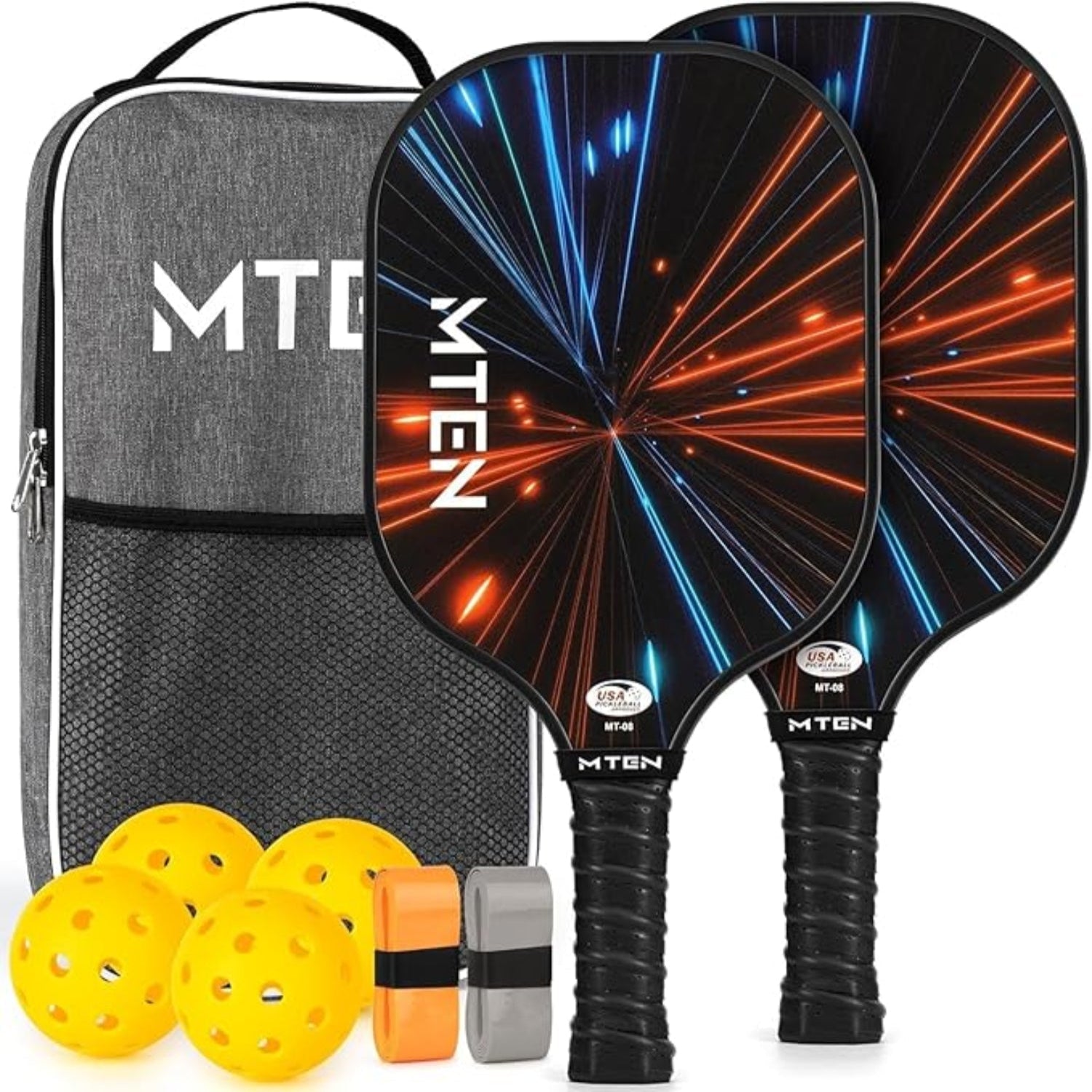 Premium Lightweight Pickleball Paddle Set with Balls