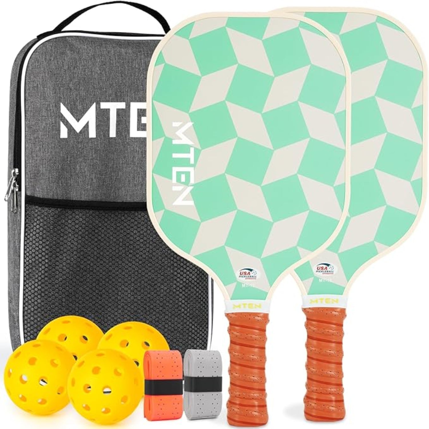 Premium Lightweight Pickleball Paddle Set with Balls