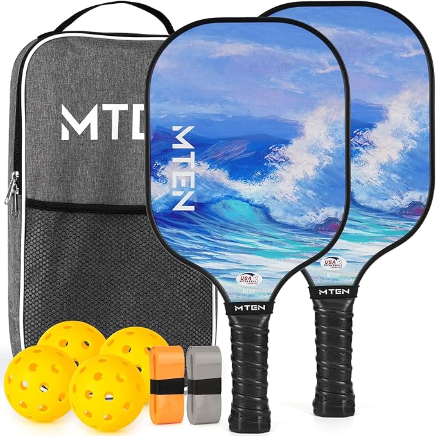 Premium Lightweight Pickleball Paddle Set with Balls