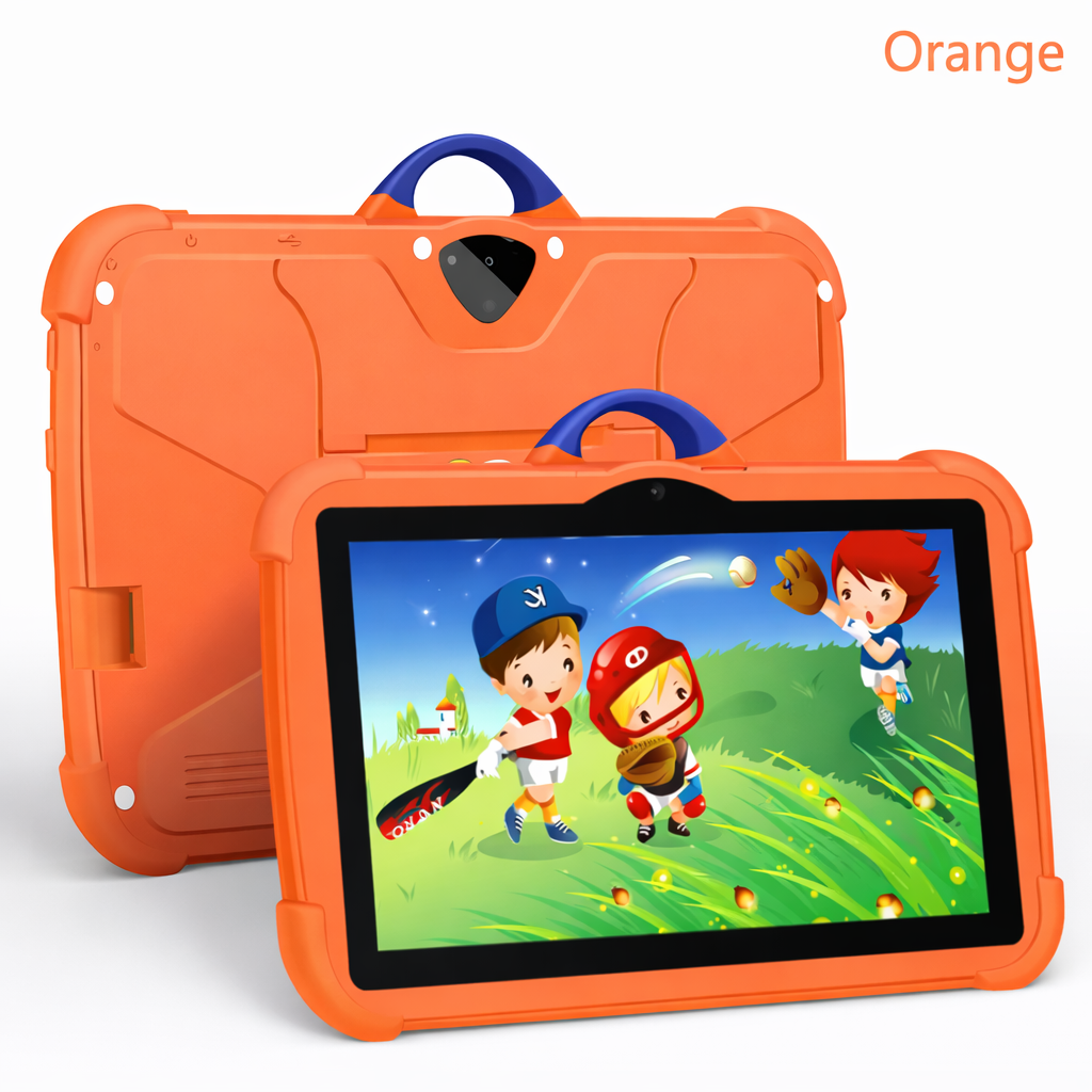 Android 13 Kids Tablet with Quad-Core, 4GB RAM, 64GB Storage & Shockproof Case