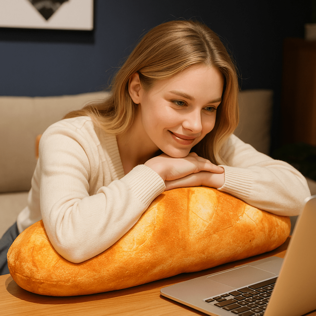 ChicBite Comfort Cushion with a Unique Baguette Style