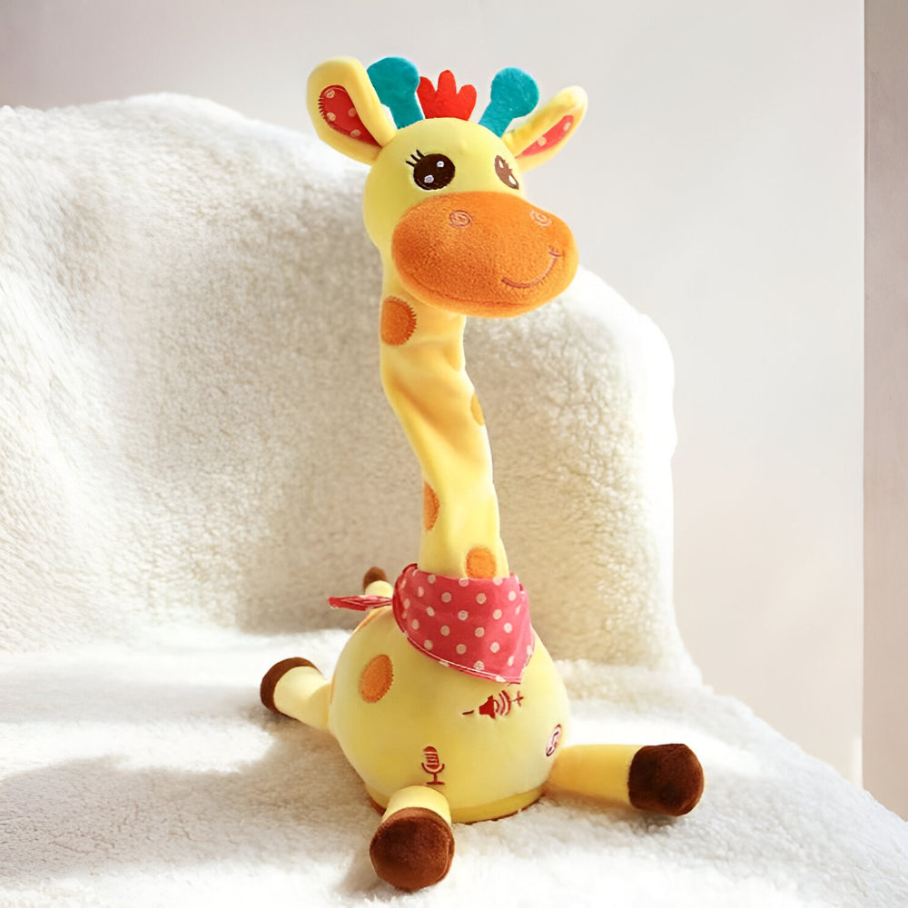 Joyful Musical Giraffe Plush Toy for Kids