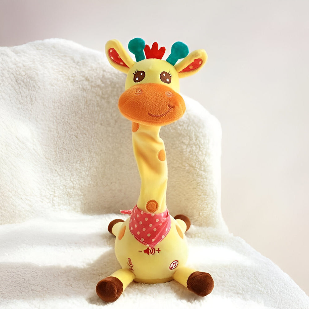 Joyful Musical Giraffe Plush Toy for Kids