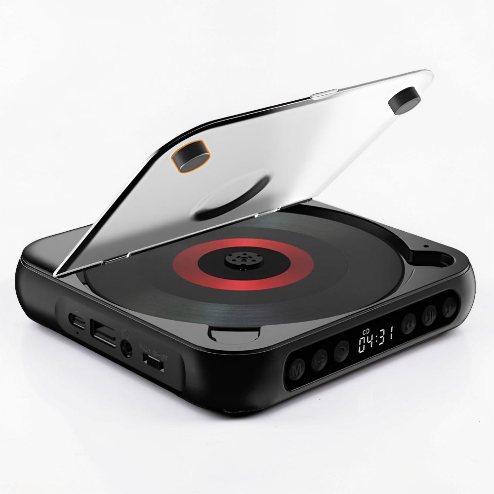 Wireless Compact CD Player with Anti-Skip Technology