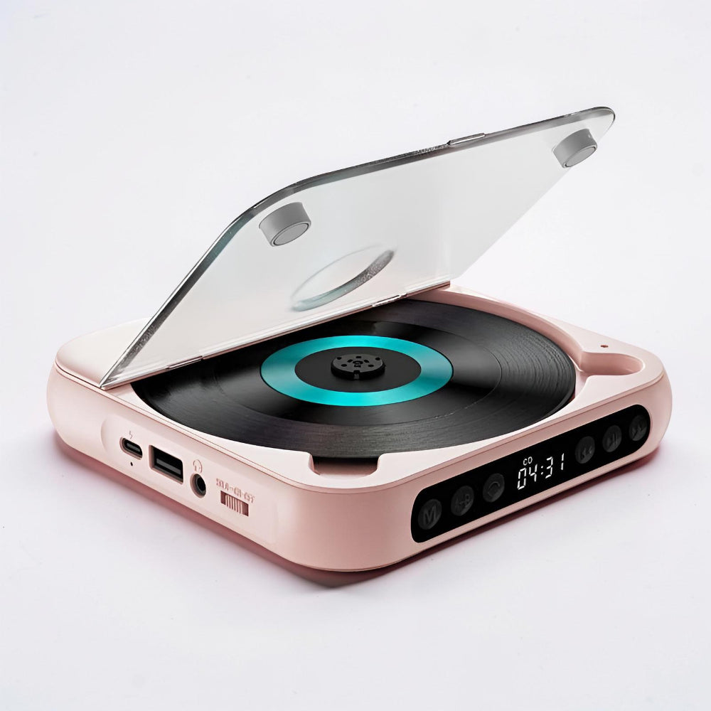 Wireless Compact CD Player with Anti-Skip Technology