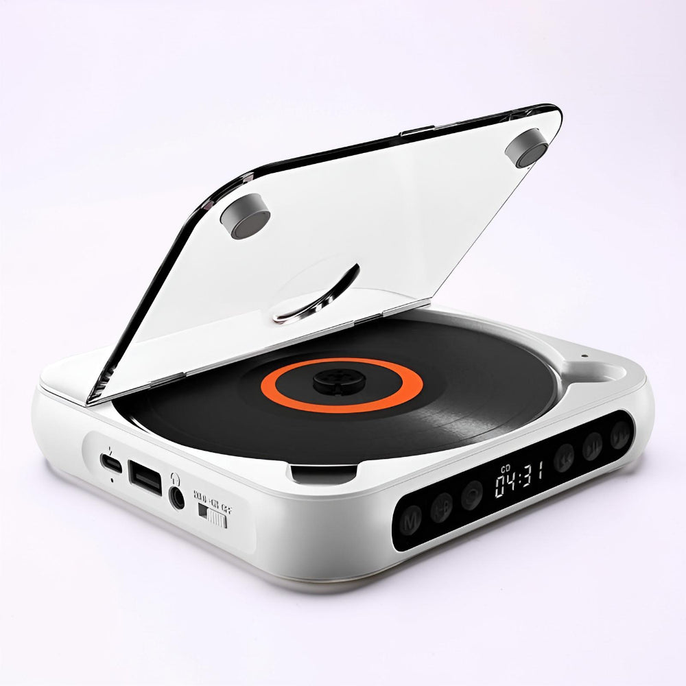 Wireless Compact CD Player with Anti-Skip Technology