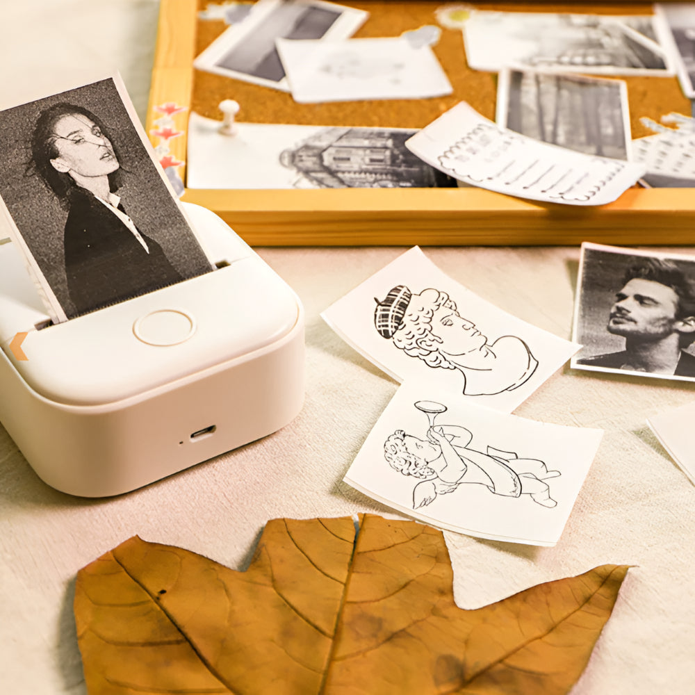Pocket-Sized Bluetooth Printer for Images and Labels