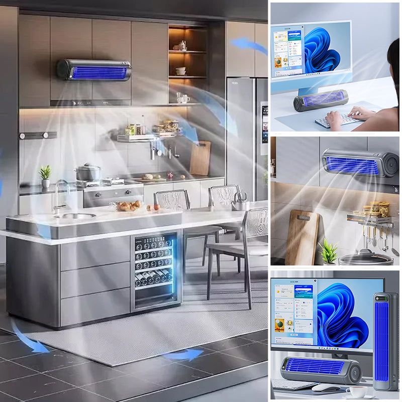 Compact Air Cooler with Wall-Mount Option | Quick Cooling Unit for Home and Office