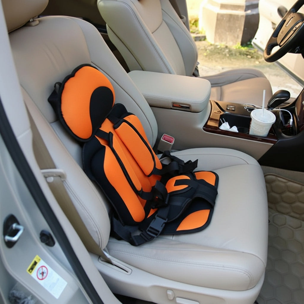 Ultimate Travel Booster Seat for Kids with Safety Harness