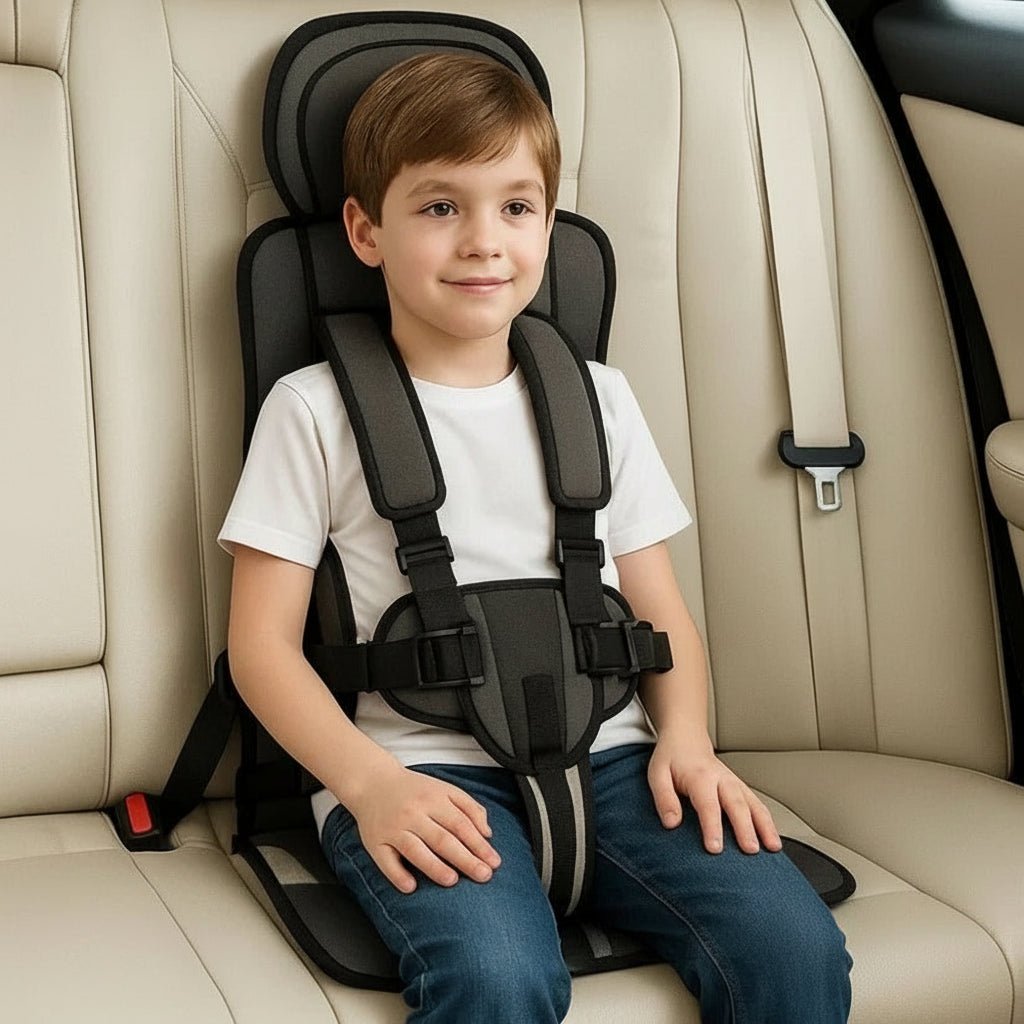 Ultimate Travel Booster Seat for Kids with Safety Harness