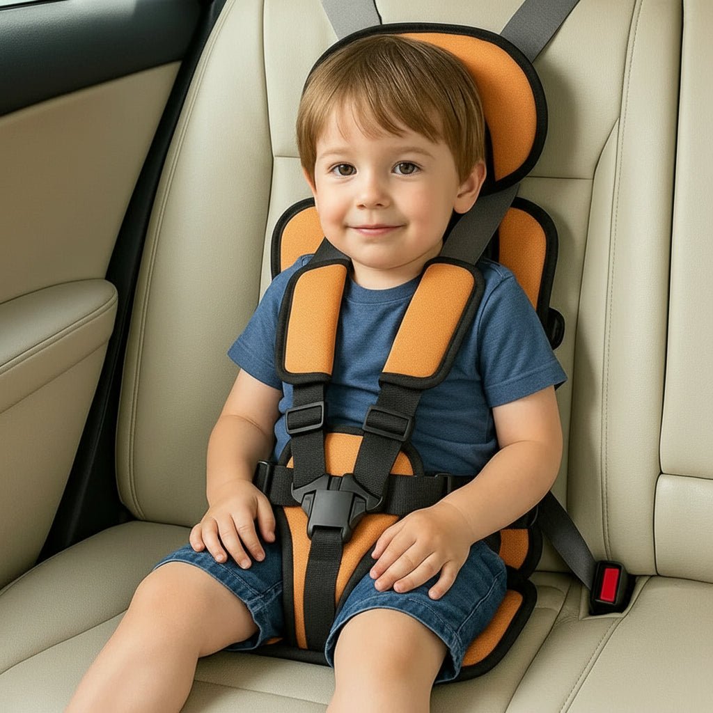 Ultimate Travel Booster Seat for Kids with Safety Harness