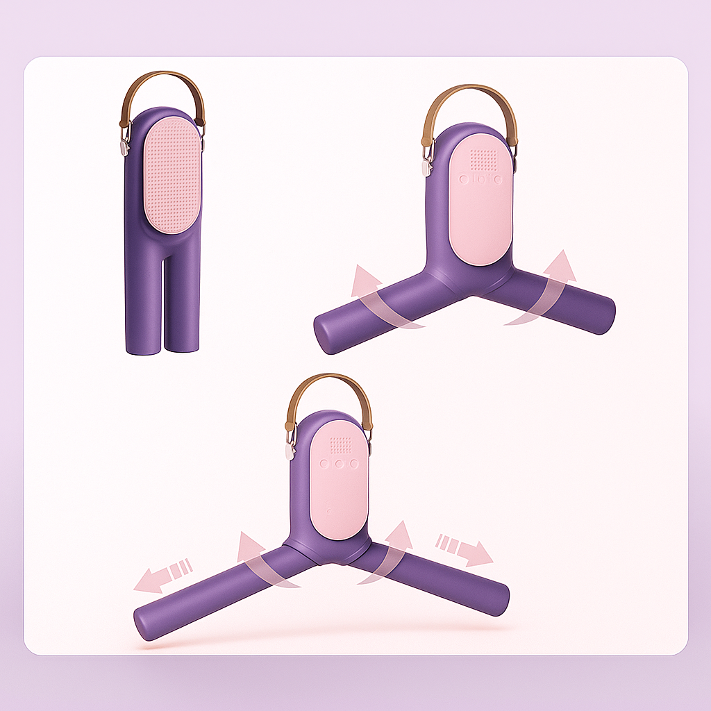 Travel-Friendly Foldable Clothes Dryer – Lightweight & Fast Drying