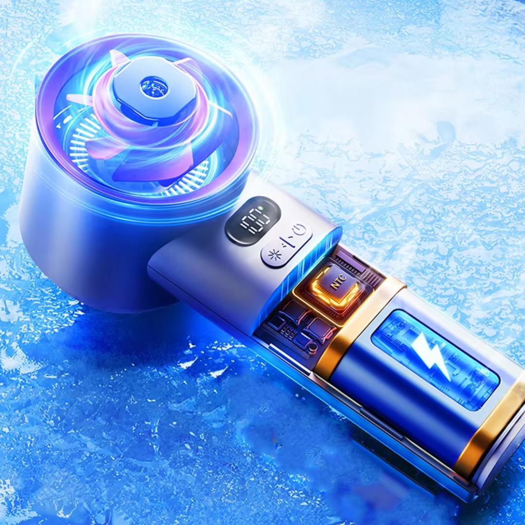 Mini Handheld Fan - Lightweight Portable Design for Instant Cooling