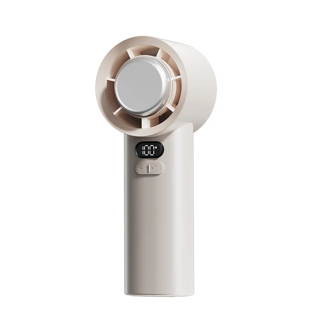 Rechargeable Handheld Fan – Portable with 3 Speed Options & 10-Hour Runtime