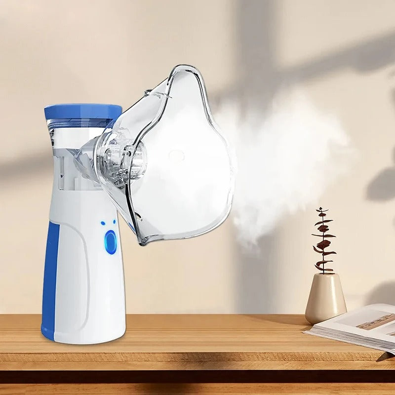 Compact Portable Nebulizer for Quiet Inhalation Relief on the Go