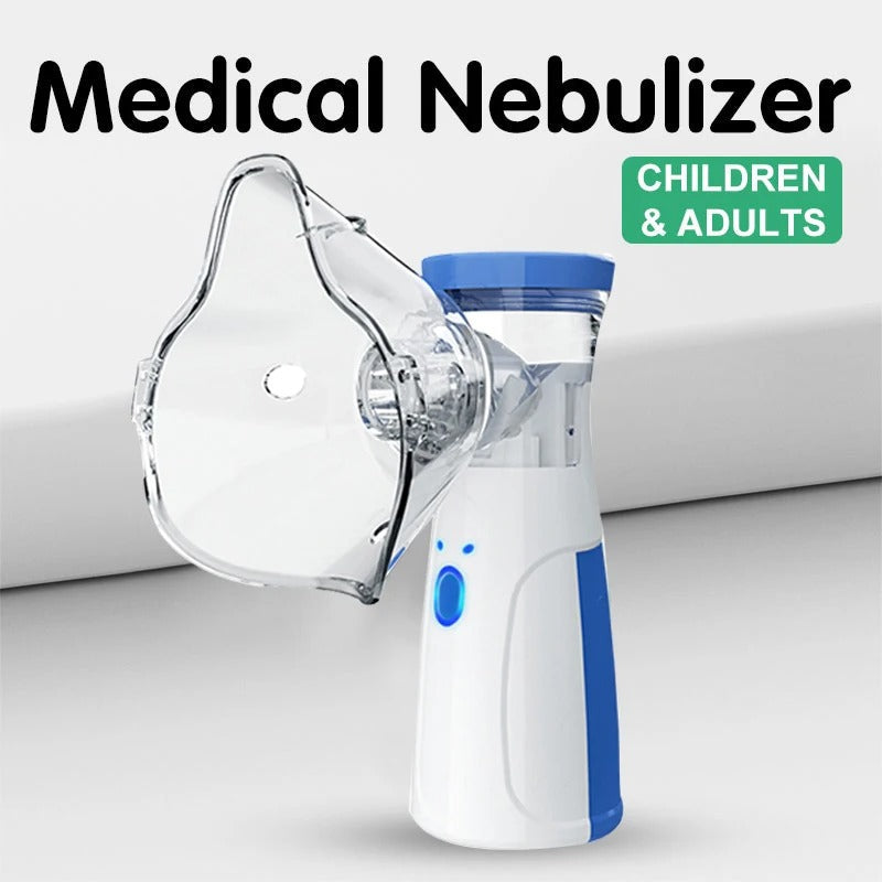 Compact Portable Nebulizer for Quiet Inhalation Relief on the Go