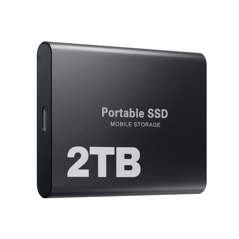 2TB Portable Solid State Drive | 1050 MB/s | USB-C & USB 3.1 Compatible