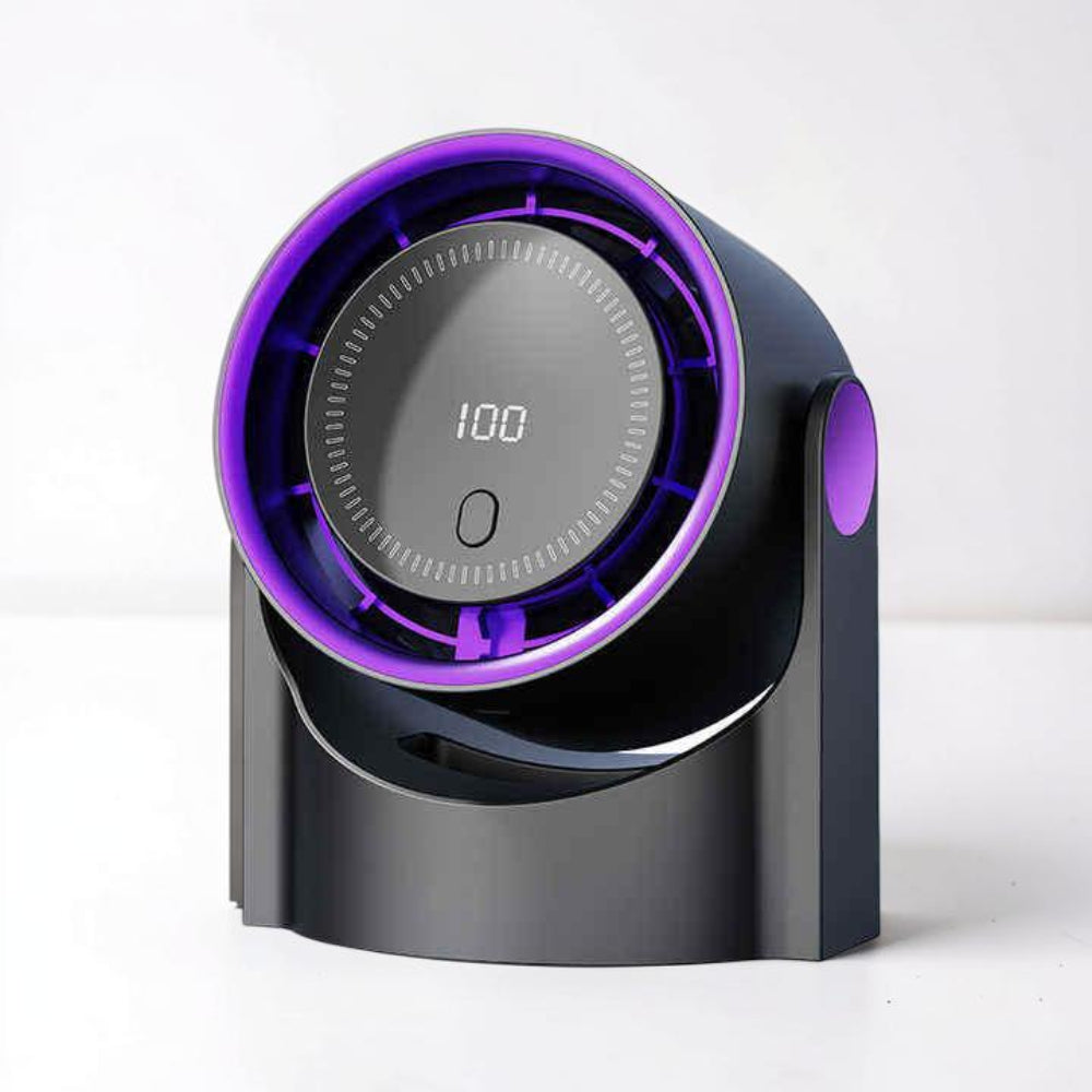 Compact Personal Fan with USB – Adjustable Airflow and Oscillation
