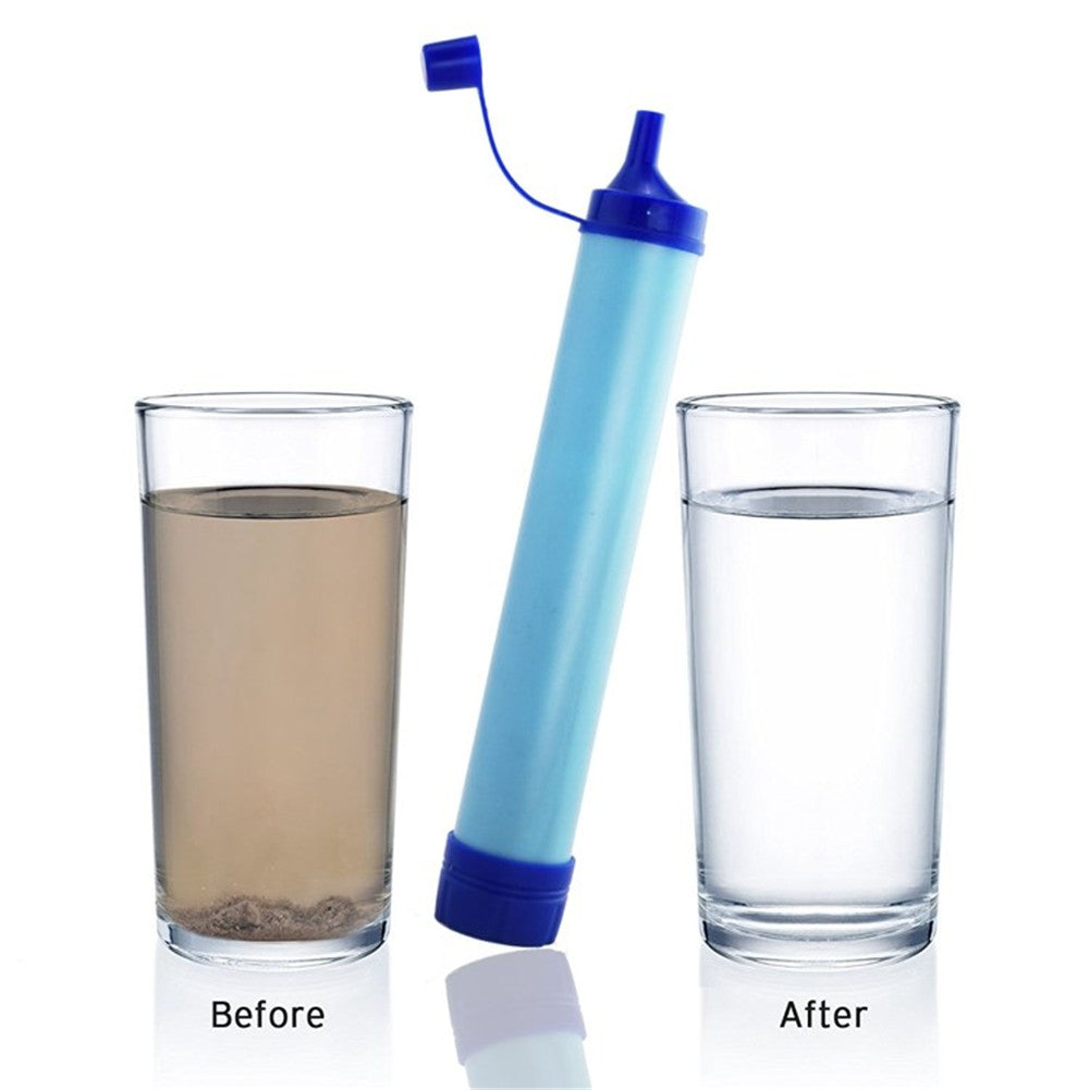 Compact Water Filter for Emergency Use | 99.9999% Bacteria Elimination