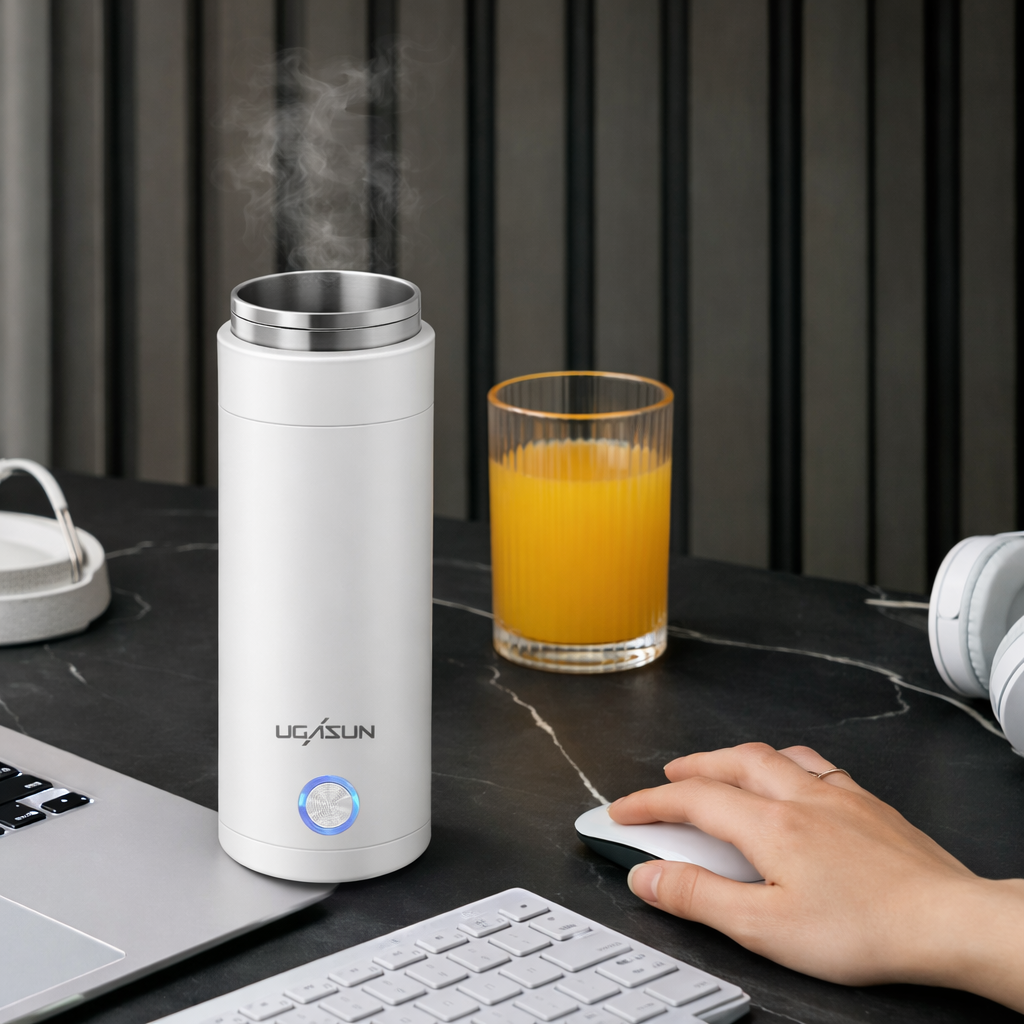 Portable Stainless Steel Kettle for Instant Hot Beverages