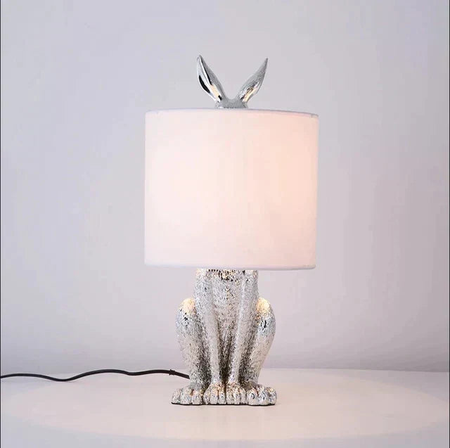 Whimsical Rabbit Mask Lamp - Artistic Ambient Lighting