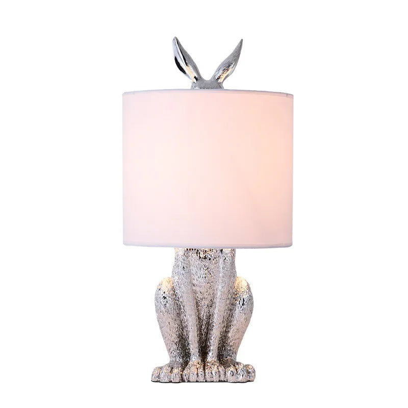 Whimsical Rabbit Mask Lamp - Artistic Ambient Lighting