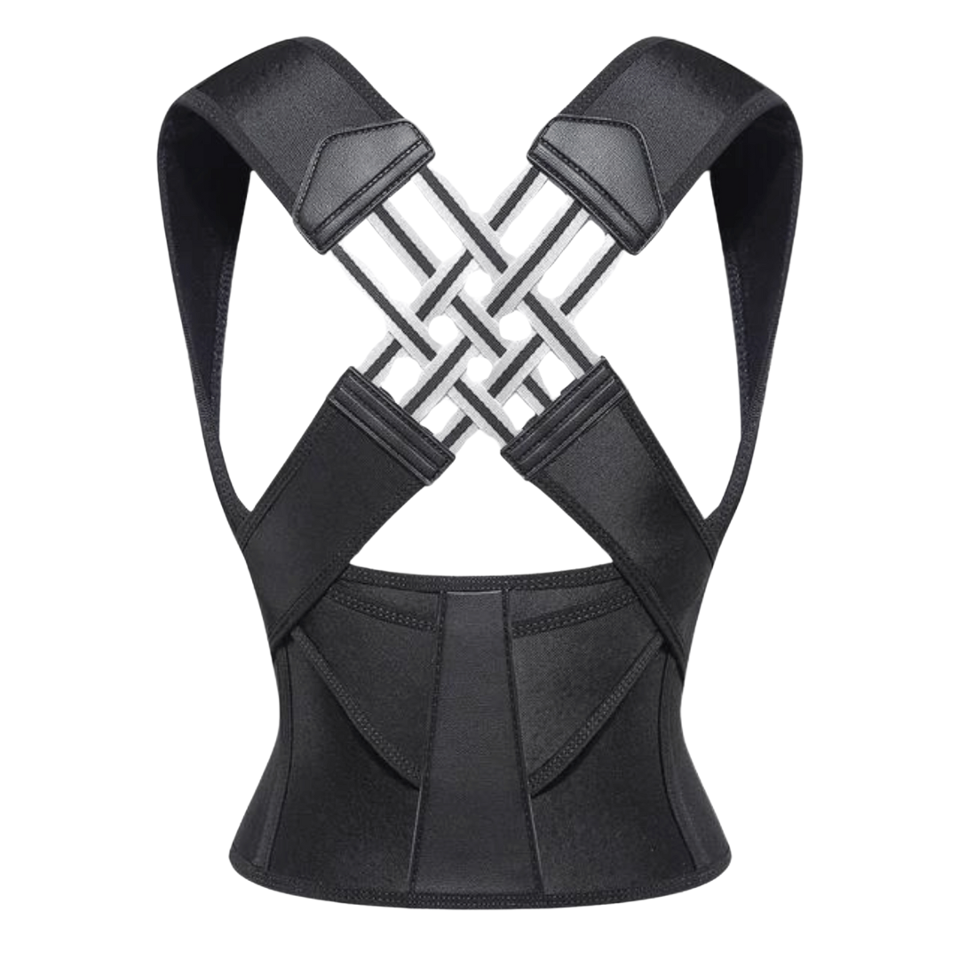 Comfort-Fit Adjustable Back Support for Enhanced Posture