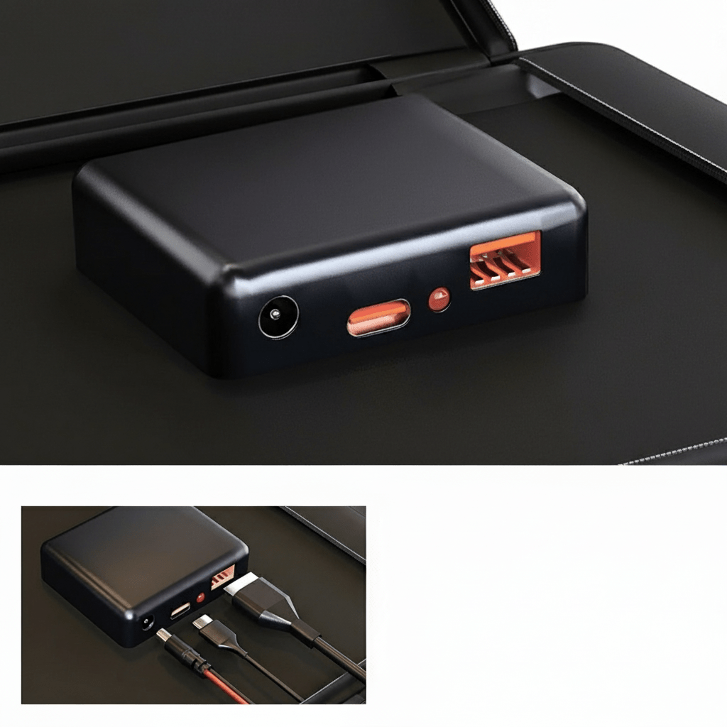 EcoCharge 1000W Portable Solar Panel with Multi-Port Charging
