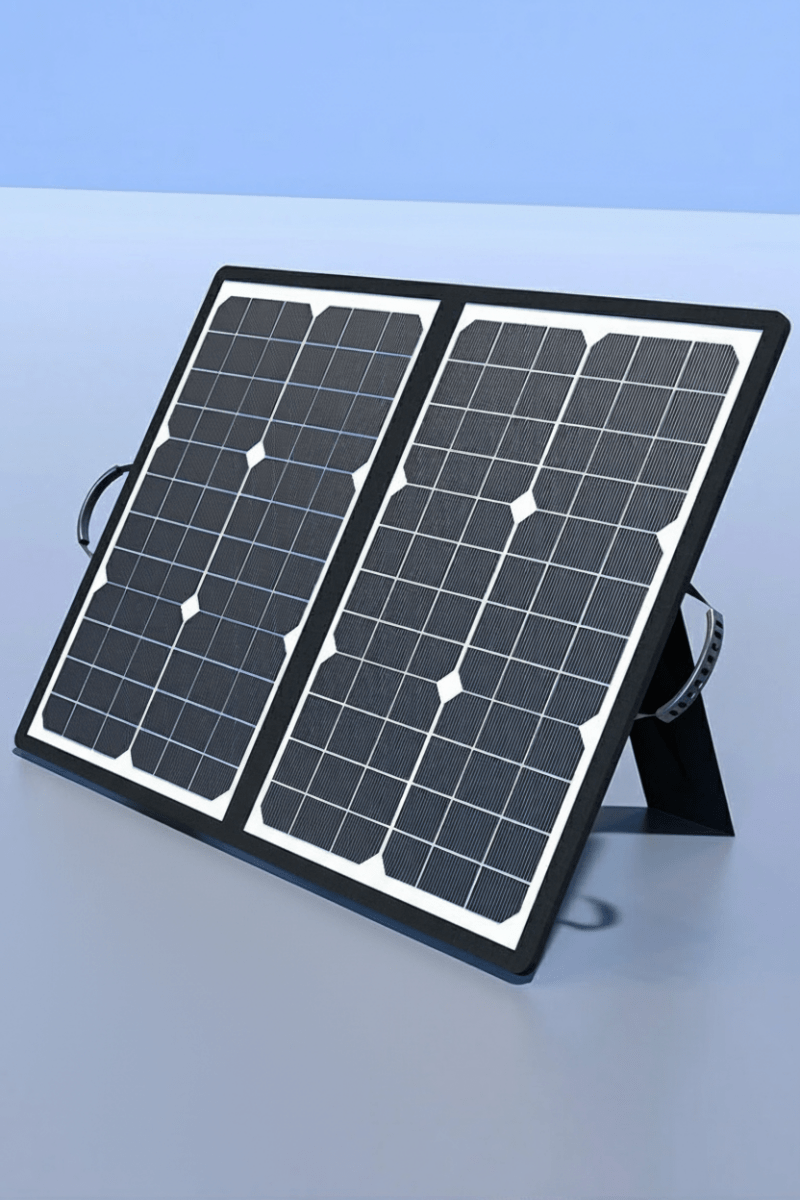 EcoCharge 1000W Portable Solar Panel with Multi-Port Charging