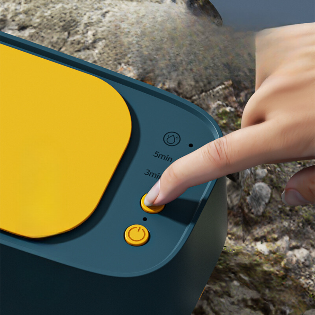 Ultrasonic Jewelry and Glass Cleaner – Compact High-Frequency Cleaning Device