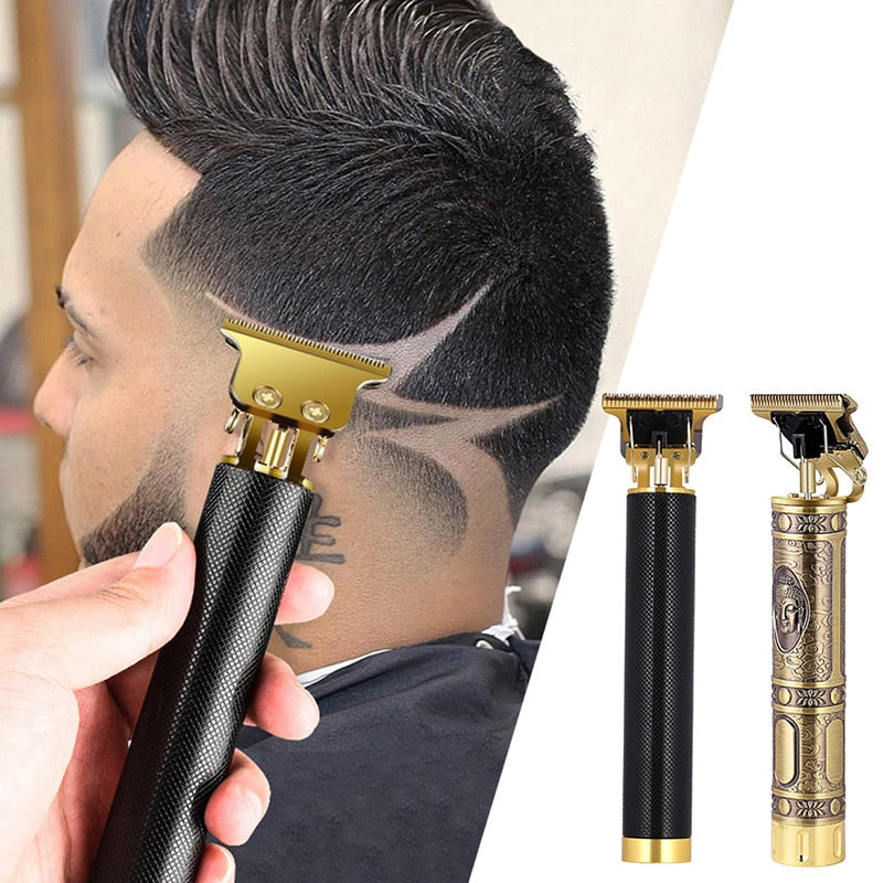 Cordless Hair Trimmer with Ergonomic Grip – Zero-Gap Precision Grooming