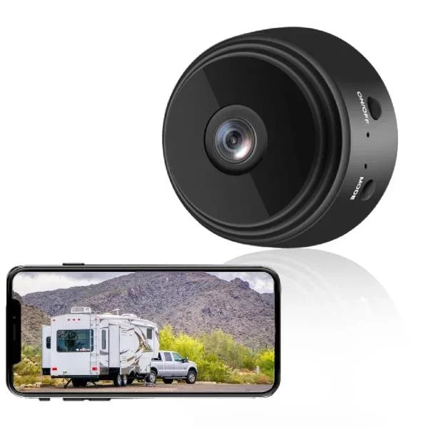 Full HD Wireless Backup Camera - Waterproof IP67, Night Vision, 150° Wide Angle for iOS & Android