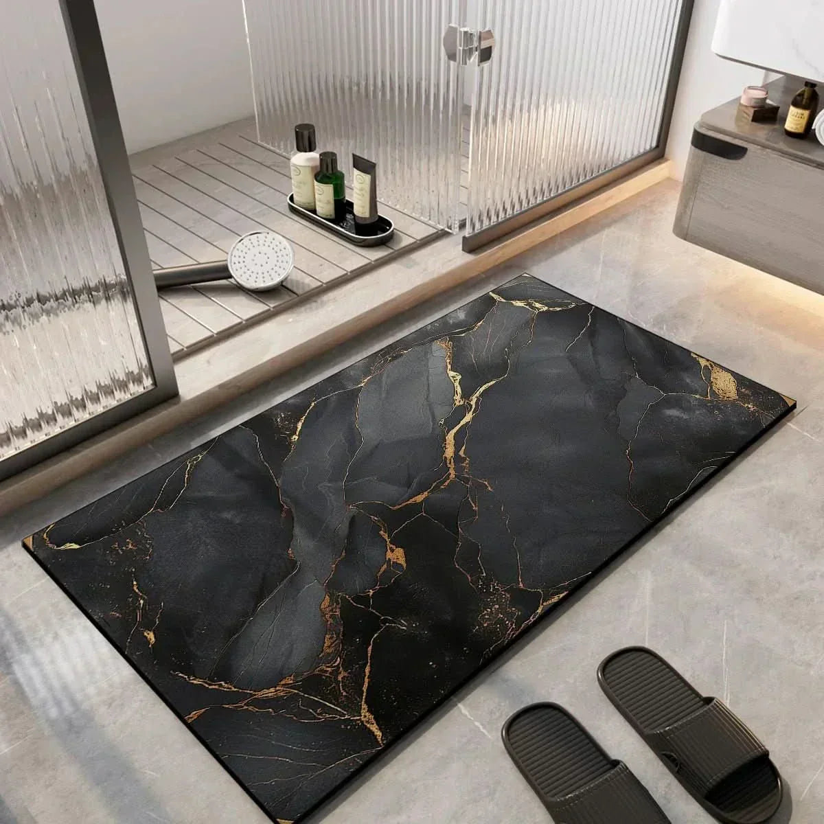 EcoDry Diatomite Bath Mat - Quick-Dry & Slip-Resistant