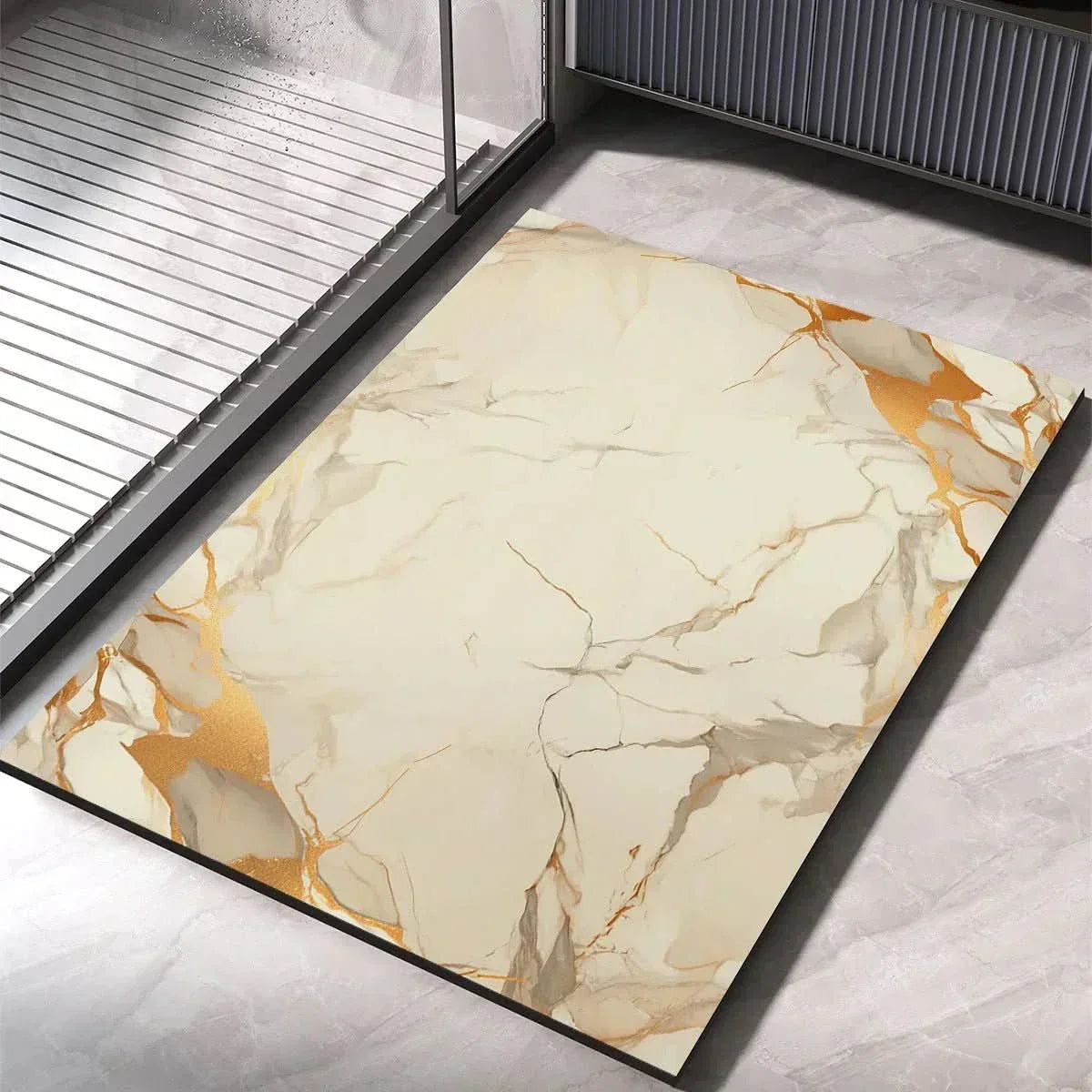 EcoDry Diatomite Bath Mat - Quick-Dry & Slip-Resistant